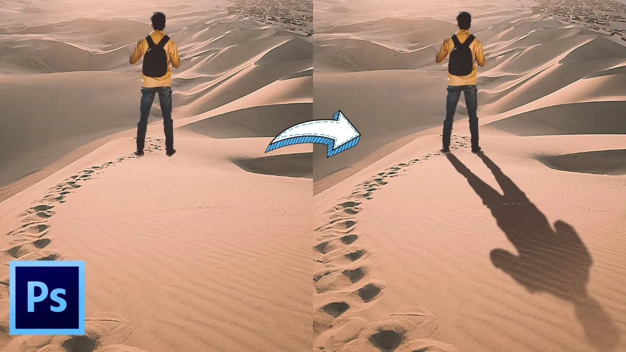 Créer une Ombre Projetée Réaliste derrière un Sujet avec Photoshop